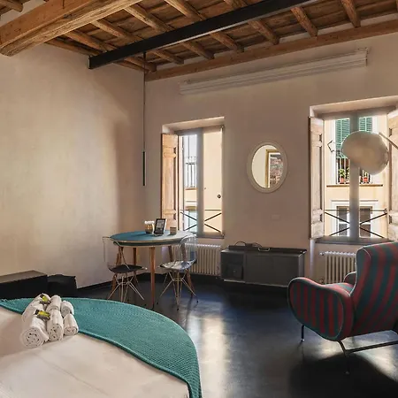 Apartmán Guesthost - Vintage-modern Trastevere Řím