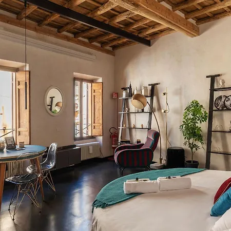 Apartmán Guesthost - Vintage-modern Trastevere Řím