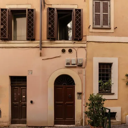 Guesthost - Vintage-modern Trastevere Apartmán