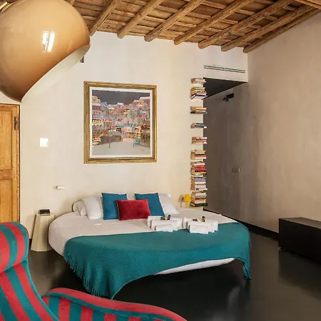 Guesthost - Vintage-modern Trastevere Apartmán *